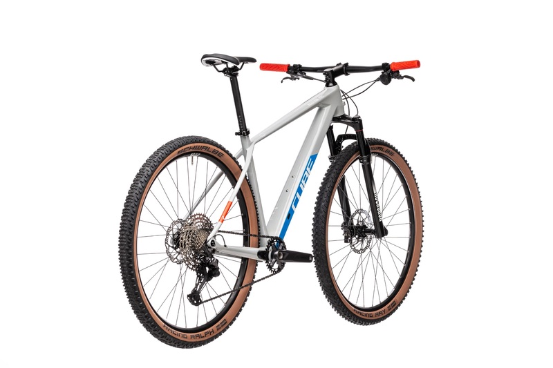 Cube horské kolo REACTION C:62 PRO grey blue red